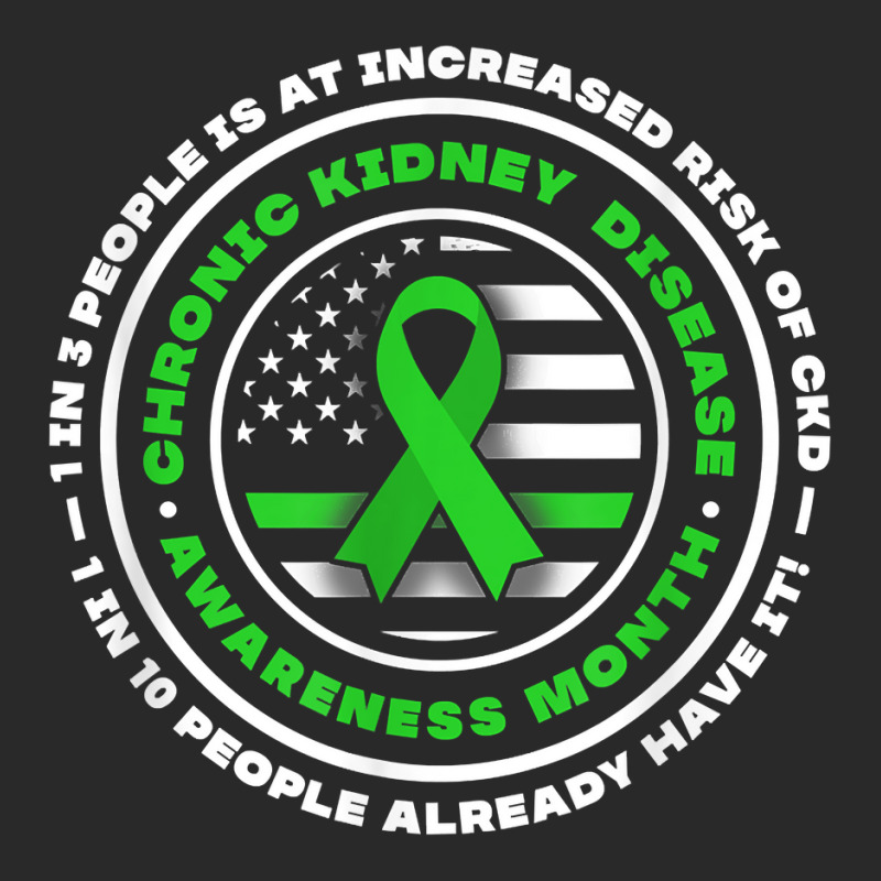 Americans Fight For Chronic Kidney Disease Awareness T Shirt Printed hat by cm-arts | Artistshot