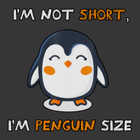 I'm Not Short I'm Penguin Size Quote Toddler Hoodie | Artistshot