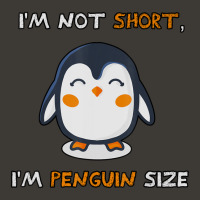 I'm Not Short I'm Penguin Size Quote Bucket Hat | Artistshot