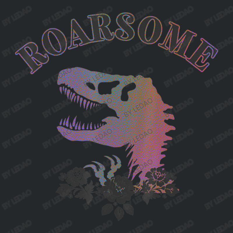 Dinosaur Roarsome Crewneck Sweatshirt by ledao | Artistshot