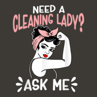 Housekeeping Retro Woman Need A Cleaning Lady Ask Me Bucket Hat | Artistshot