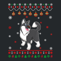 Alaskan Malamute Dog Ugly Design Matching Ugly Christmas T Shirt Crewneck Sweatshirt | Artistshot