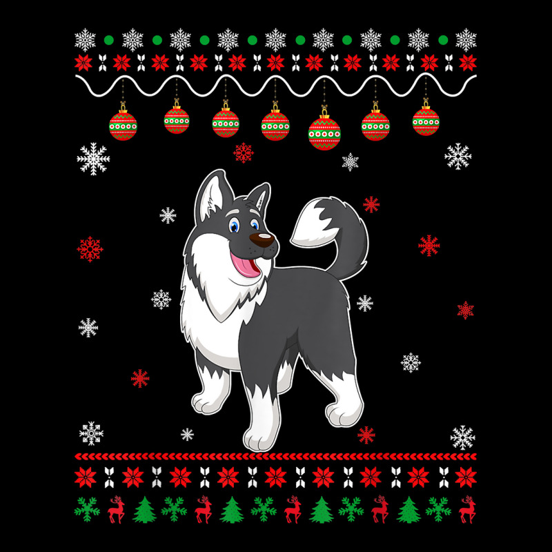 Alaskan Malamute Dog Ugly Design Matching Ugly Christmas T Shirt Long Sleeve Shirts | Artistshot