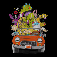 Nick Rewind 90's Nick Characters In Car Adjustable Cap | Artistshot