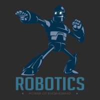 Giant Robot Cartoon Robotics Power Of Engineer I Build Robots Exclusive T-shirt | Artistshot