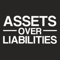 Assets Over Liabilities Accountant Ladies Fitted T-shirt | Artistshot