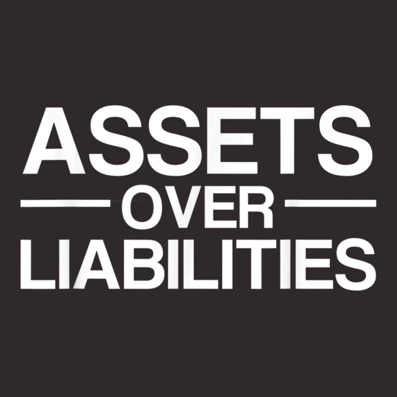 Assets Over Liabilities Accountant Racerback Tank by HailieKey | Artistshot