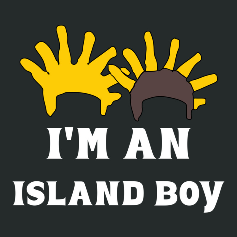 I'm An Island Boy Women's Triblend Scoop T-shirt by cm-arts | Artistshot