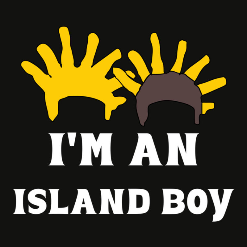 I'm An Island Boy Scorecard Crop Tee by cm-arts | Artistshot