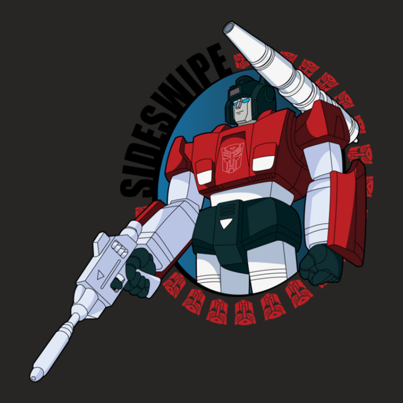 Sideswipe (back) Ladies Fitted T-Shirt by JoniSprout | Artistshot