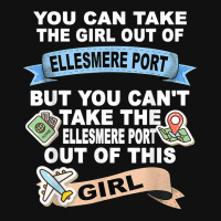 Girl From Ellesmere Port   Relocation From Ellesmere Port Baby Bibs | Artistshot