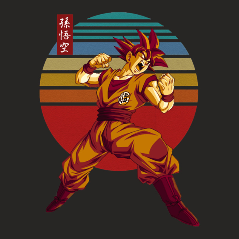 Goku Dragonball Super Anime Saiyan For Boyfriend Ladies Fitted T-Shirt by GemmaBird | Artistshot