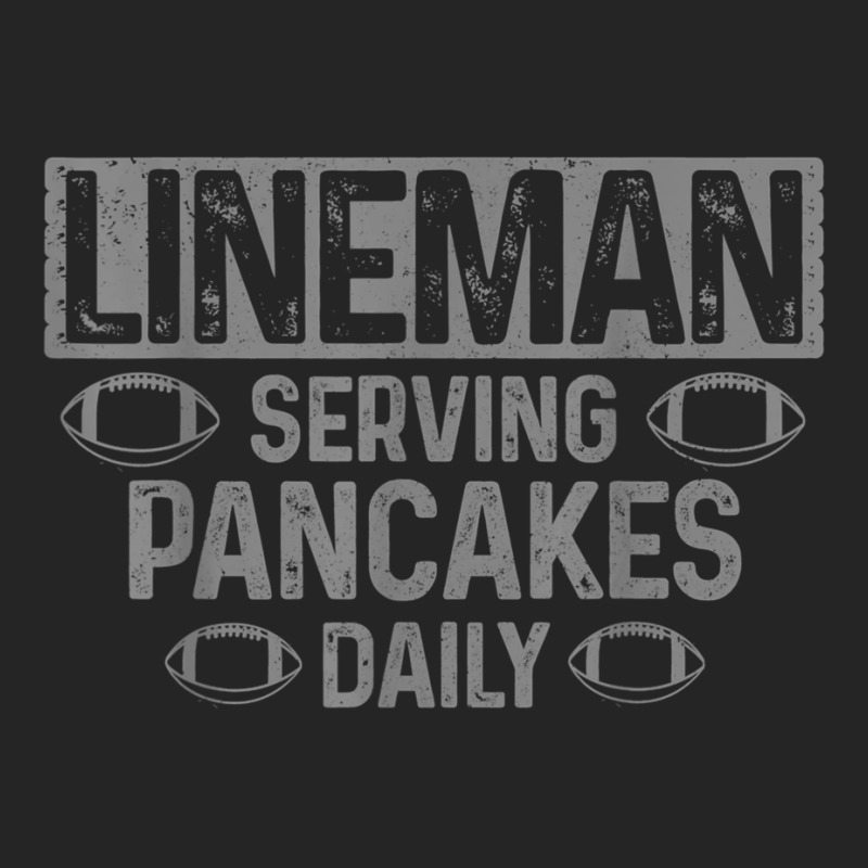 Mens Lineman Serving Pancakes Daily Funny Football Player Unisex Hoodie | Artistshot