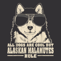 All Dogs Are Cool But Alaskan Malamutes Rule Retro Funny T Shirt Vintage Hoodie | Artistshot