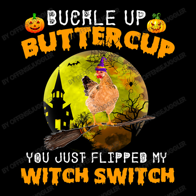 Chicken Cock Buckle Up Buttercup You Just Flipped My Witch Switch 87 H V-neck Tee | Artistshot