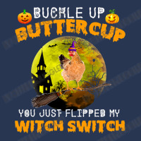 Chicken Cock Buckle Up Buttercup You Just Flipped My Witch Switch 87 H Men Denim Jacket | Artistshot