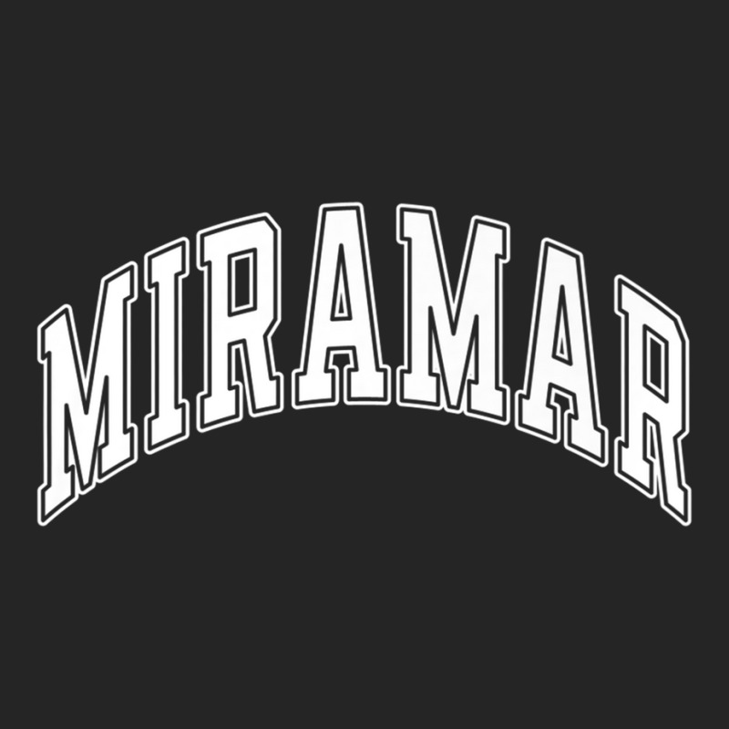 Miramar Florida Fl Varsity Style White Text Premium T Shirt Unisex Hoodie | Artistshot