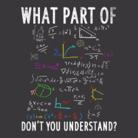 What Part Of Dont You Understand For Math Teacher Ladies Curvy T-shirt | Artistshot