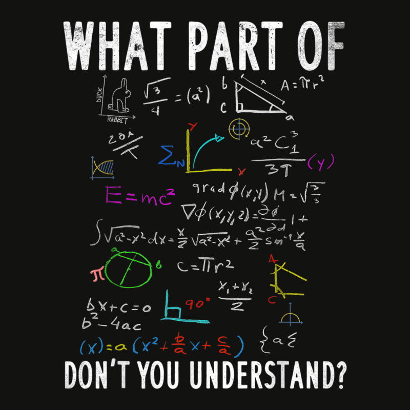 What Part Of Dont You Understand For Math Teacher Scorecard Crop Tee by ZaraGross | Artistshot