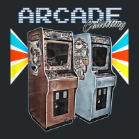 Arcade-cabinet-machine-1970-1980-1990-video-game-collection Crewneck Sweatshirt | Artistshot