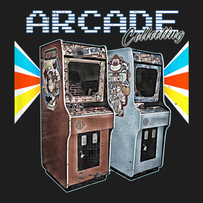 Arcade-cabinet-machine-1970-1980-1990-video-game-collection Classic T-shirt by RobertTaylor | Artistshot