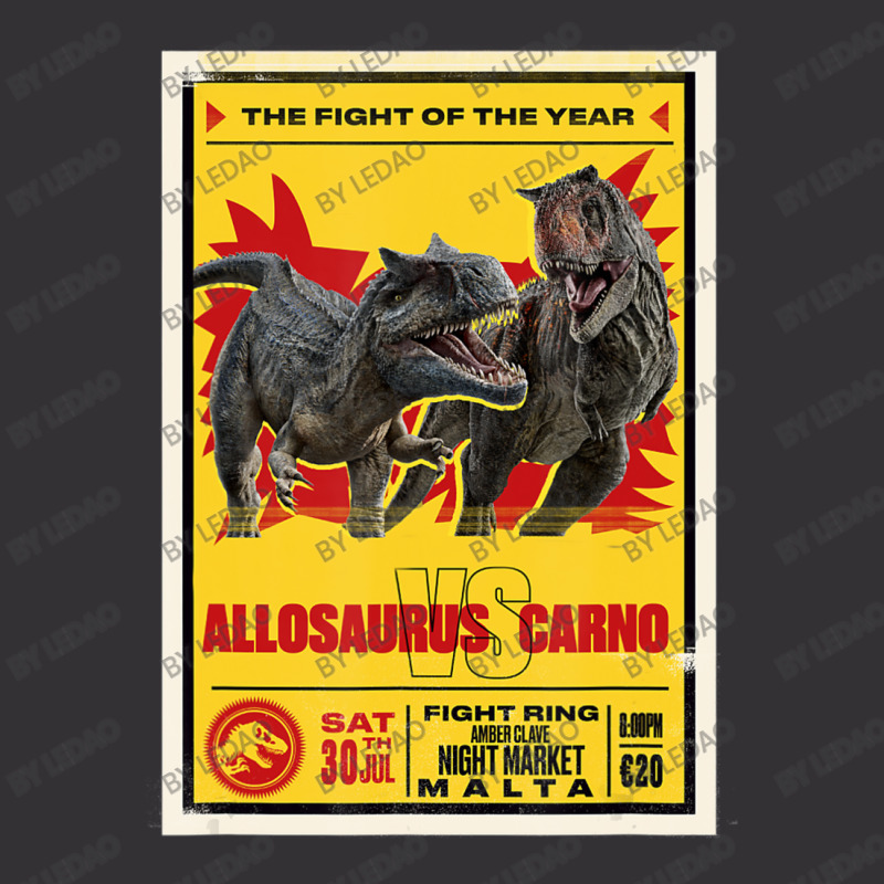 Dominion Allosaurus & Carnotaurus Fight Vintage Short | Artistshot