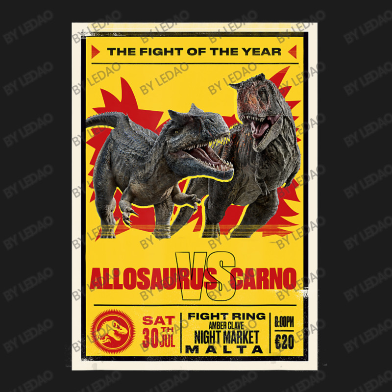 Dominion Allosaurus & Carnotaurus Fight Hoodie & Jogger Set | Artistshot