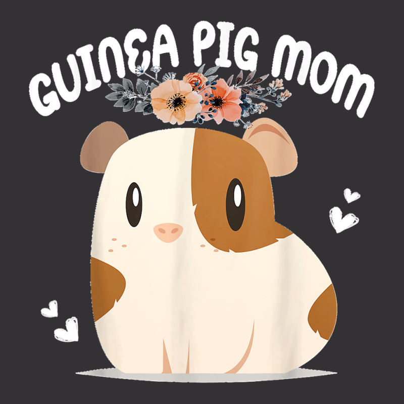 Guinea Pig Mom Cavy Women Girl Clothes Mother's Day Vintage Hoodie | Artistshot