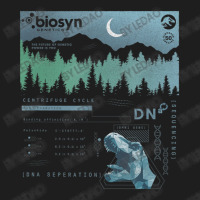 Dominion Biosyn Genetics Dino Dna Poster Classic T-shirt | Artistshot