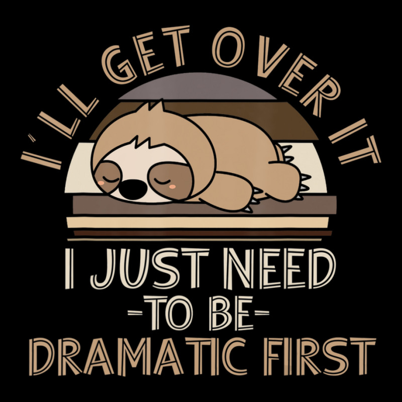 I'll Get Over It I Just Need To Be Dramatic Lazy Sloth Men's 3/4 Sleeve Pajama Set by cm-arts | Artistshot