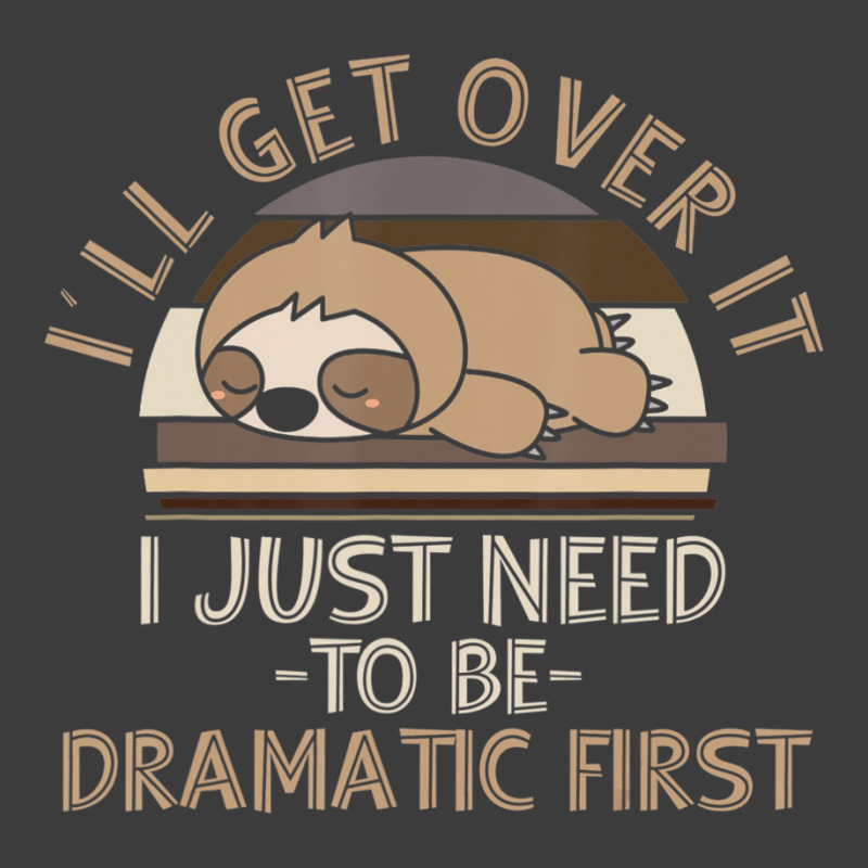 I'll Get Over It I Just Need To Be Dramatic Lazy Sloth Men's Polo Shirt by cm-arts | Artistshot