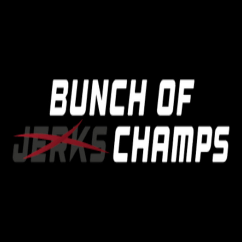 Bunch Of Jerks Champs Shirt (white Lettering) 1 Long Sleeve Shirts by RoxannUhlich | Artistshot