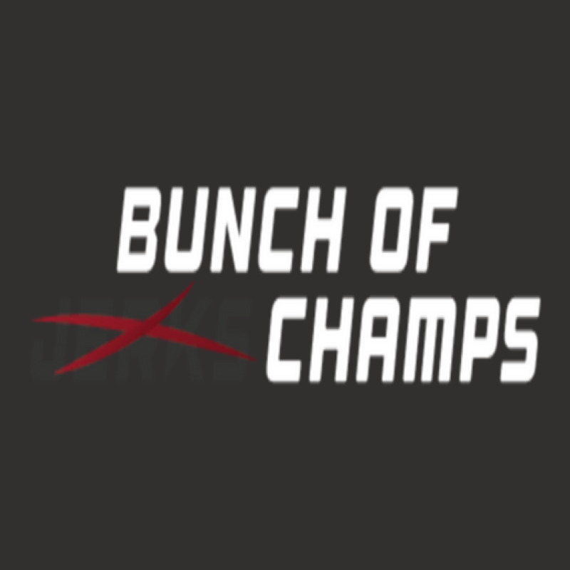 Bunch Of Jerks Champs Shirt (white Lettering) 1 Champion Hoodie by RoxannUhlich | Artistshot