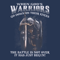 When God Is Warriors Go Down On Their Knees Men Denim Jacket | Artistshot