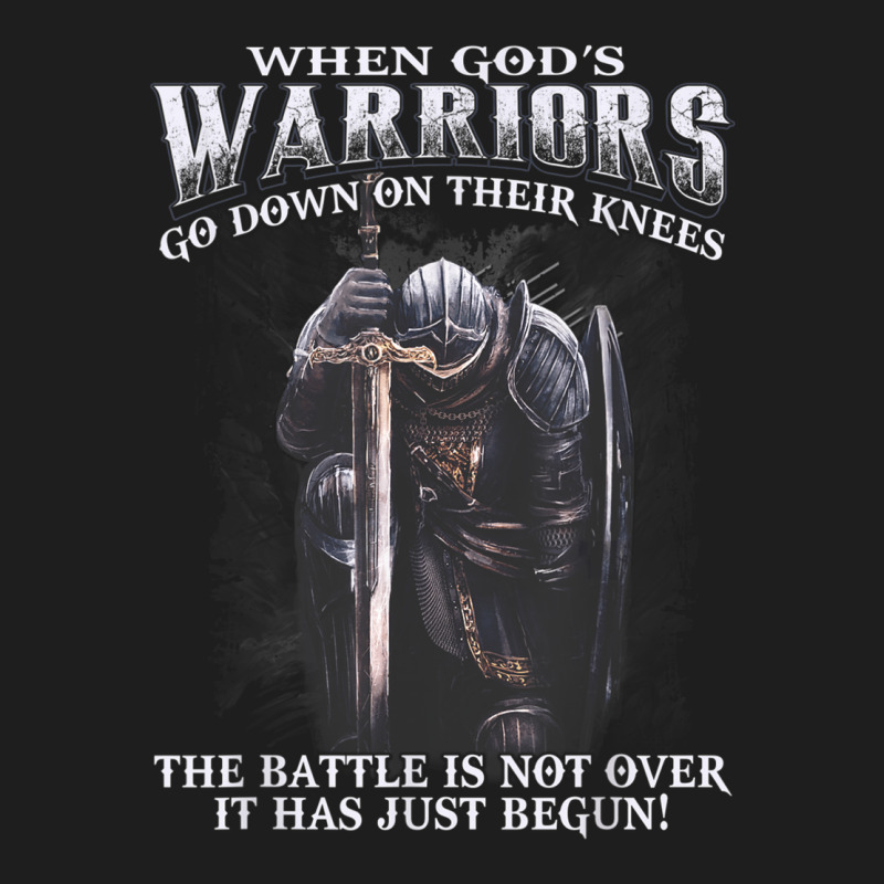 When God Is Warriors Go Down On Their Knees Classic T-shirt | Artistshot