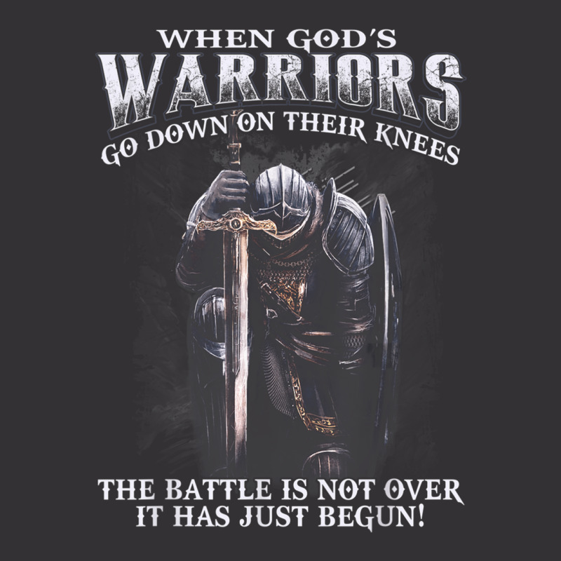 When God Is Warriors Go Down On Their Knees Vintage Hoodie | Artistshot