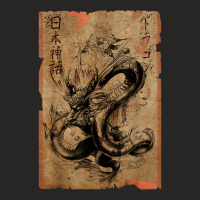 Chinese Japanese Culture Dragon Tee Asian Mythology Animal Ladies Fitted T-shirt | Artistshot