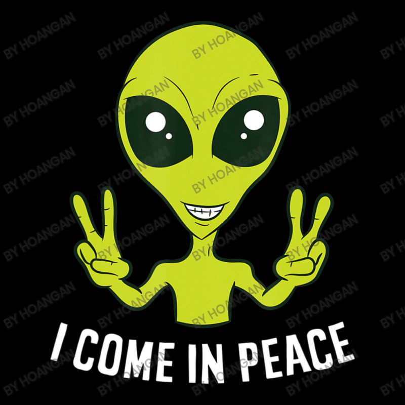 Cute Alien I Come In Peace Space Rave Edm Music Alien Long Sleeve Baby Bodysuit by hoangan | Artistshot