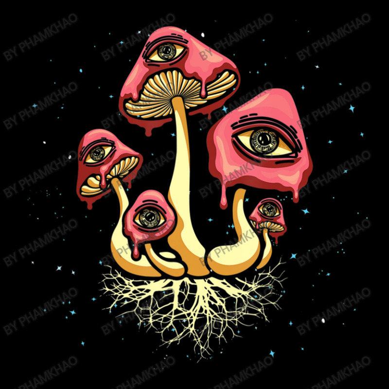 Psychedelic Mushroom Alien Shrooms Lover Pocket T-shirt | Artistshot