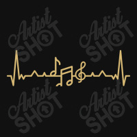 Music Heartbeat Line Baby Bibs | Artistshot