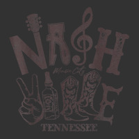 Nashville Music City Distressed Whiskey Tennessee Vintage T Shirt Baby Bodysuit | Artistshot