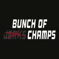 Bunch Of Jerks Champs Shirt (white Lettering) 1 Scorecard Crop Tee | Artistshot