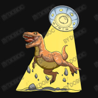 Alien Dinosaur Abduction Ufo T Rex Abducted By Ufo Spaceship Rear Car Mat | Artistshot