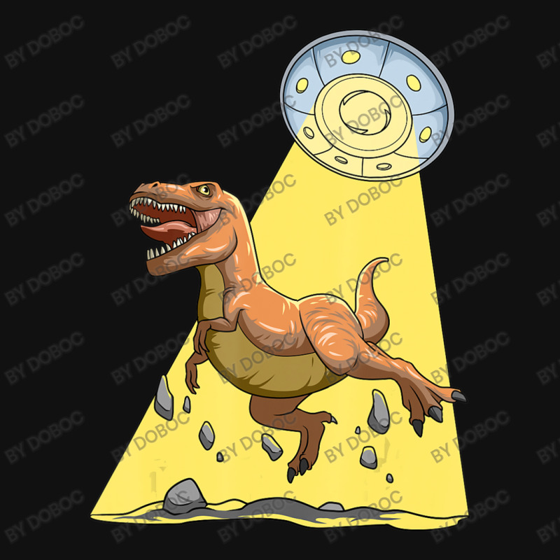 Alien Dinosaur Abduction Ufo T Rex Abducted By Ufo Spaceship Rear Car Mat | Artistshot