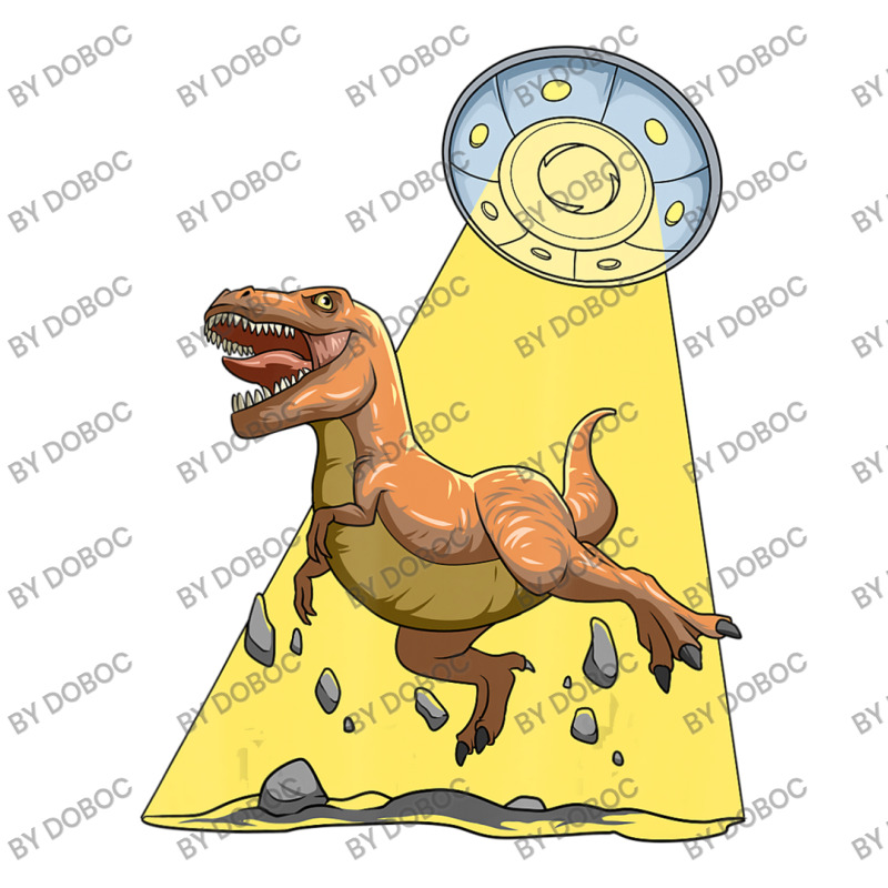 Alien Dinosaur Abduction Ufo T Rex Abducted By Ufo Spaceship Sticker | Artistshot