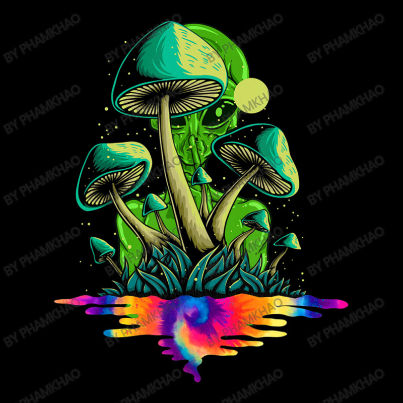 Psychedelic Mushroom Magic Shrooms Trippy Alien Adjustable Cap by phamkhao | Artistshot