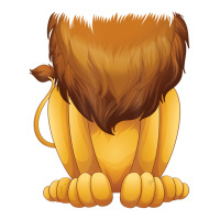 Cute Headless Lion Costume Halloween Big Cat Mane Sticker | Artistshot