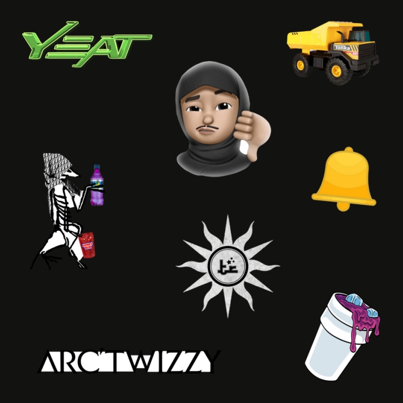 Yeat Fan Pack Arctwizzy Scorecard Crop Tee by cm-arts | Artistshot