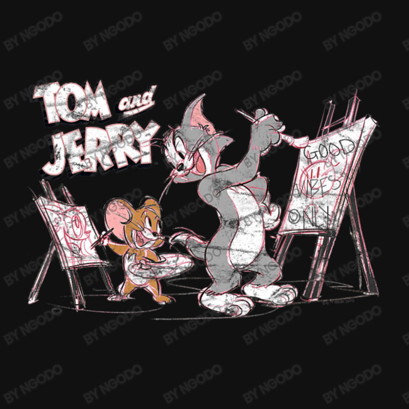 Tom And Jerry Artists At Work Graphic Youth T-shirt by ngodo | Artistshot