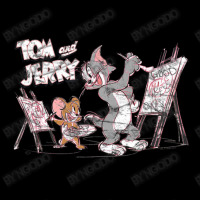 Tom And Jerry Artists At Work Baby Tee | Artistshot